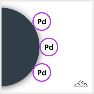 Schematic of a SPIO-Pd